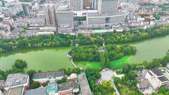 安徽省合肥市包河区地标包公园包孝肃公祠航