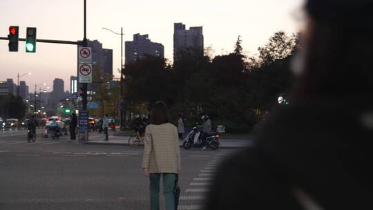 上海马路街景