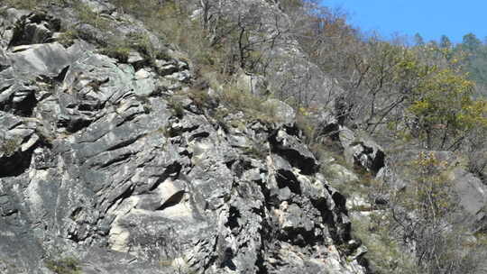 秦岭山水风景 秦岭 秋季 秦岭山脉