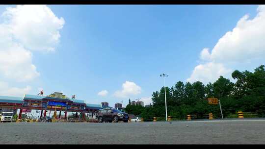 广安高速路 高速公路  立交桥 交通运输