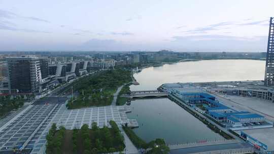 滴水湖全景