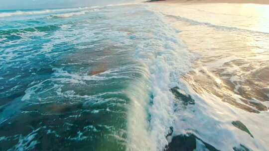 8种不同4k海浪素材，巨浪海上穿越剧