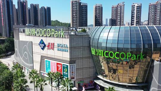 星河coco park（龙岗店）航拍