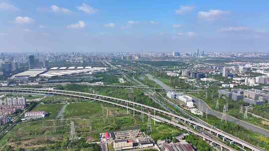 上海罗山高架路  沪奉高速  城市快速路