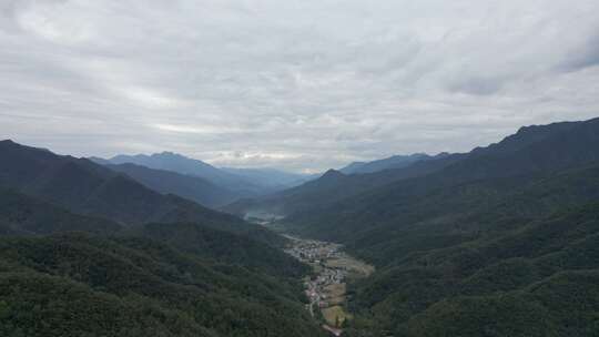 青木川、西秦关附近美丽山川