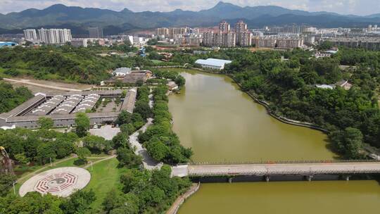 江西 赣州 五龙 客家 风情园 4A 景区 航拍