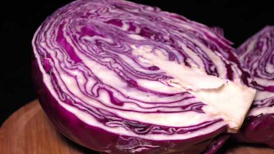 富含花青素的紫蓝干菜