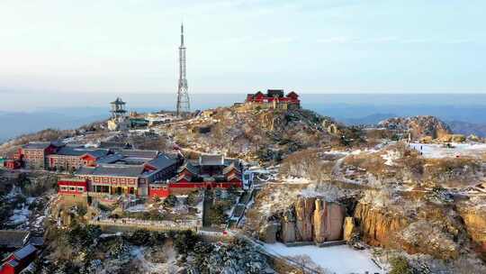 雪后看泰山