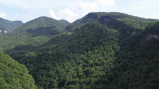 张家界大峡谷玻璃桥、峡谷电梯、峡谷风貌