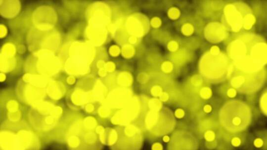 淡黄色粒子光晕背景视频