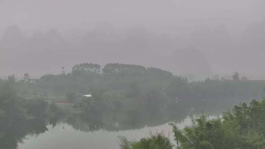 贵州河池喀斯特地貌航拍视频素材模板下载
