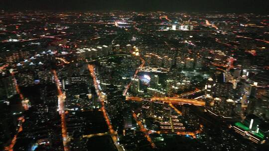 浦西航拍夜景