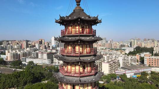 龙峰塔 龙华龙峰塔 龙华公园 龙华地标