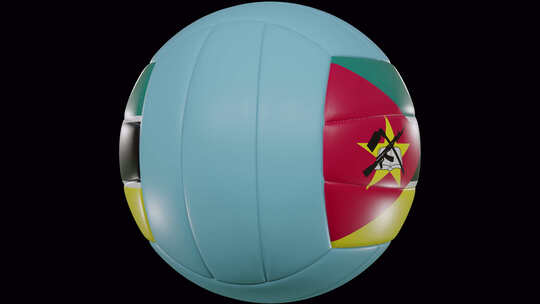 莫桑比克排球旋转|UHD|60fps