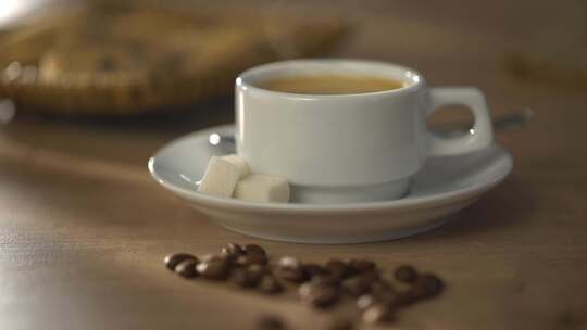 咖啡豆咖啡机磨咖啡实拍素材合集