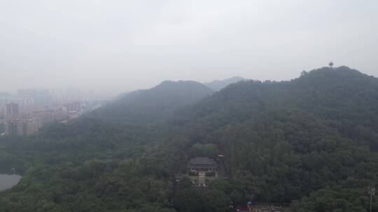 东莞黄旗山航拍