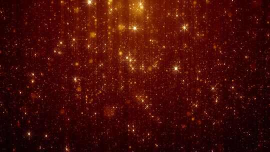 可循环金色粒子LED屏幕音乐动态背景004