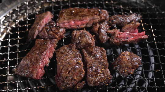 烧烤 美食 牛肉 和牛 餐饮 鲜肉