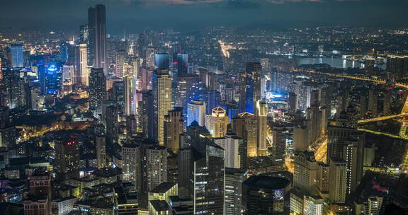 悟3航拍大连极致内透夜景