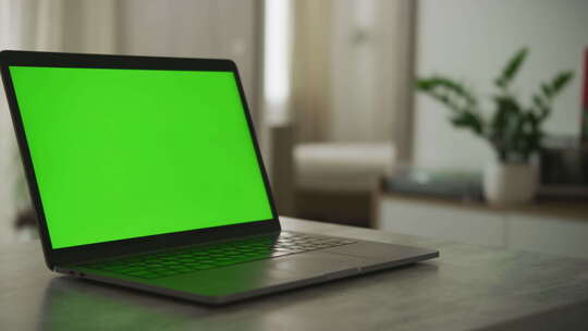 绿屏笔记本电脑