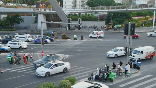 城市道路交通汽车车流