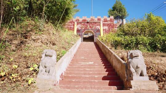 河南许昌建安区汉魏许都故城遗址毓秀台