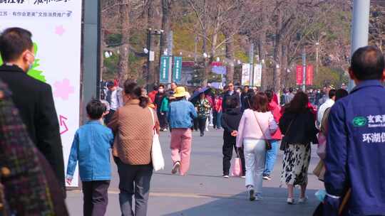 南京市玄武区玄武门玄武湖风景视频素材