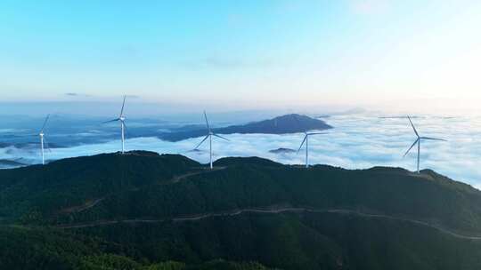 风力发电视频素材模板下载