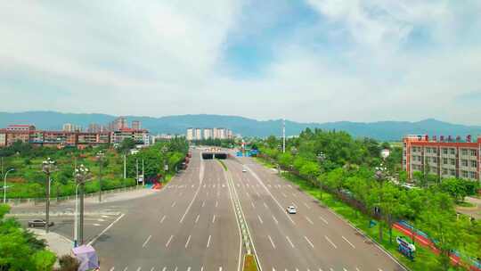 城市道路  高铁 立交桥 高速公路 牡丹大道