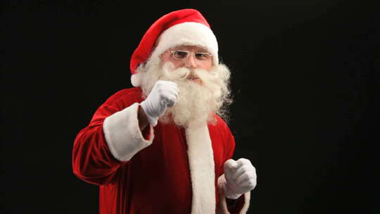 跳舞的圣诞老人