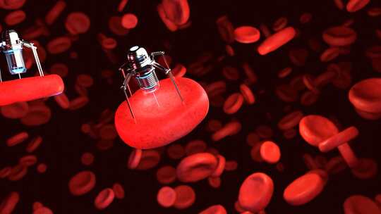 血红细胞运动特效