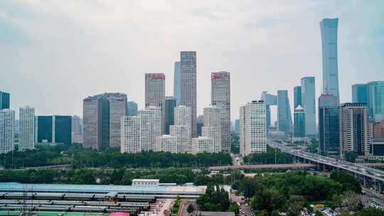 北京_北京CBD_城市建筑群