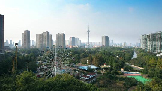 常州市新天地电视塔城市环境