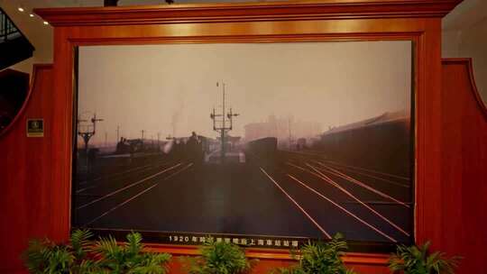 上海车站老照片展示