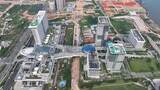 中国广州市中山大学附属第一(南沙)医院高清在线视频素材下载
