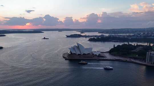 悉尼歌剧院海港大桥（4K)