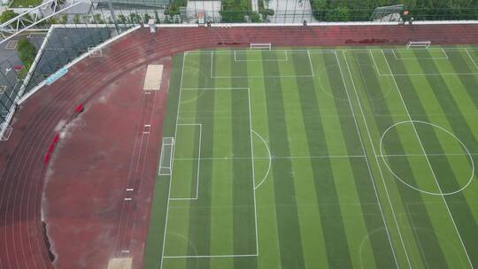 上海静安体育中心4K航拍原素材视频素材模板下载