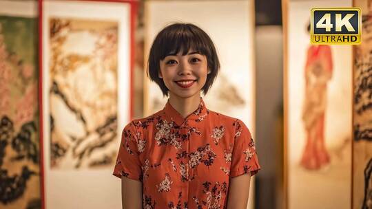东方女性艺术家创作灵感与艺术生活