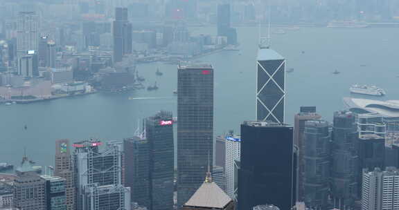 香港维多利亚日景至夜景逐格_1