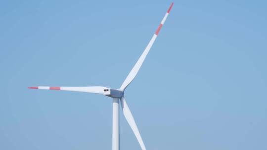 风能风力发电场风车视频素材模板下载