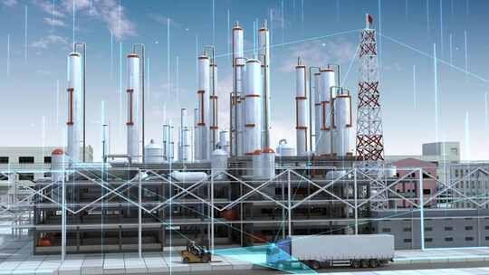 石化电力环保节能全息工厂