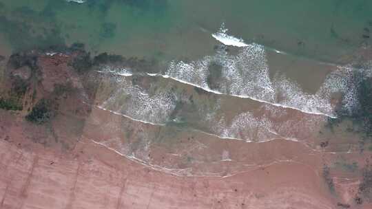 4K 航拍海岸线海洋海景自然风光