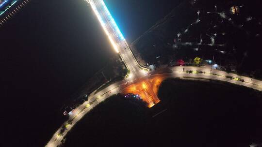 丽水紫金大桥夜景