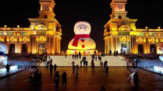 【最新4k】哈尔滨冬季城市宣传片