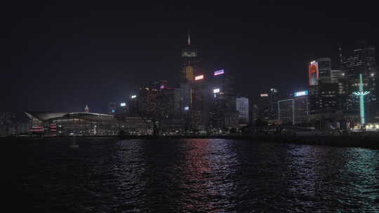 香港维多利亚港夜景