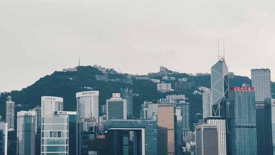 香港维多利亚港海上