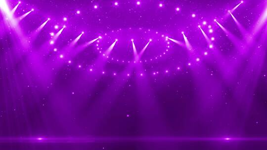 紫色霓虹灯闪烁演出舞台背景'视频素材模板下载