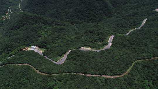 山路 山路崎岖 山路盘旋 山 群山 云海 雾