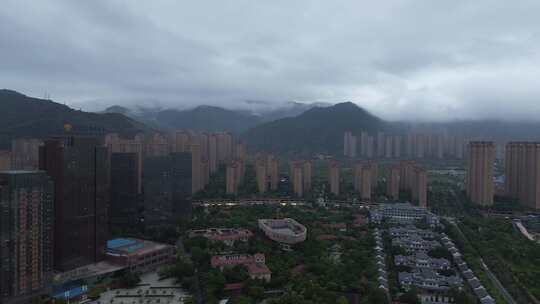 福建连江县潘渡镇的雨后景色