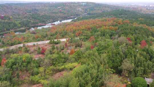 江苏新沂马陵山风光